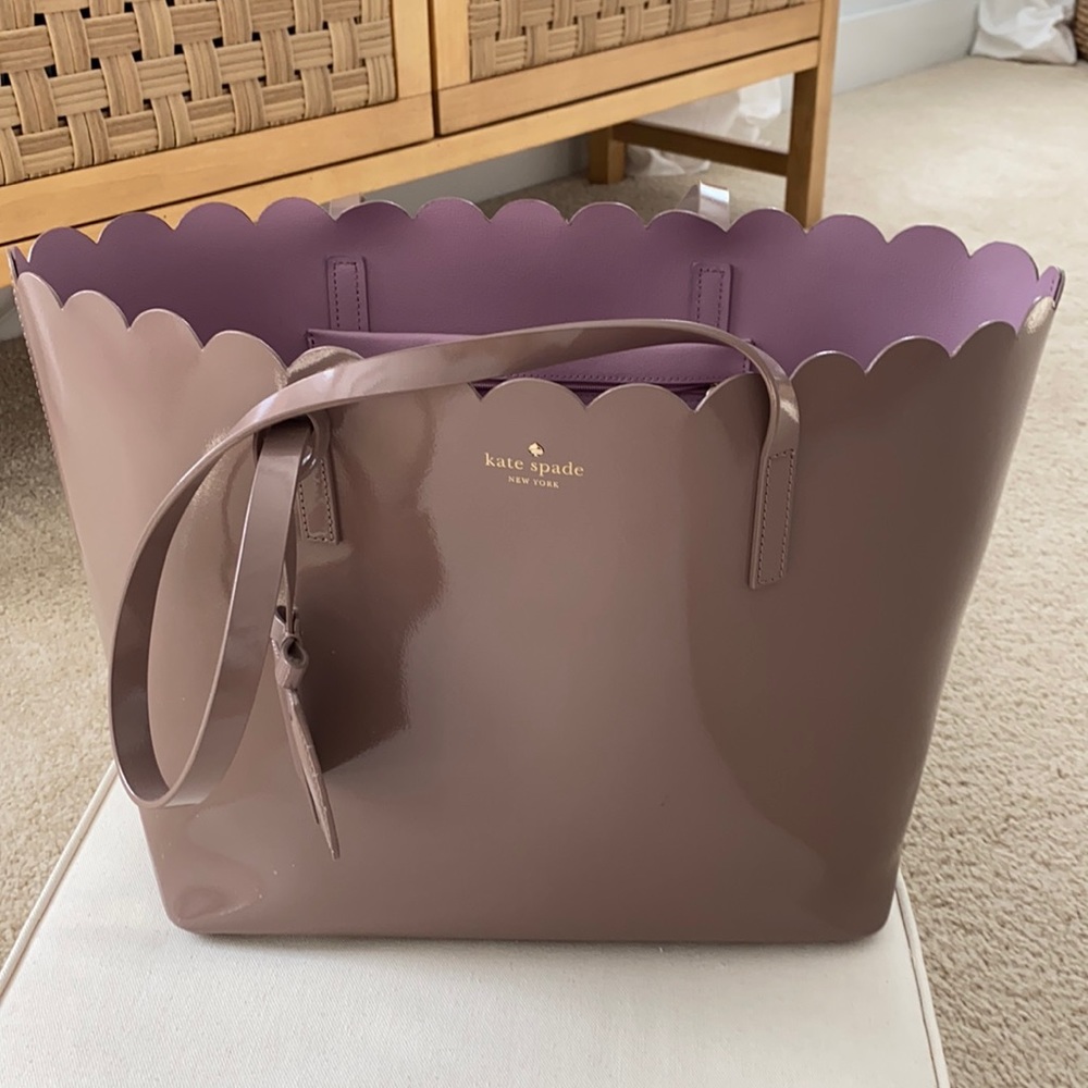 Kate Spade Patent Tote - Like New